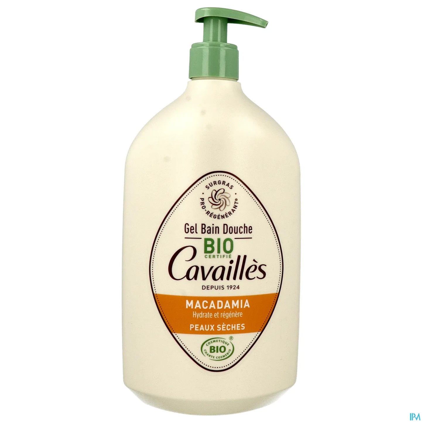Rogé Cavaillès Gel Bain Douche Huile de Macadamia Bio 1L