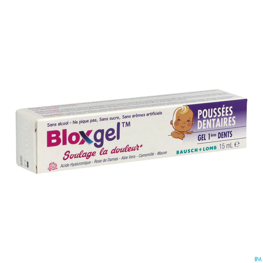 Bausch &amp; Lomb Bloxgel Infant Teething Gel First Teeth 15ml