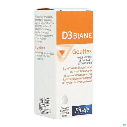D3 Biane Gouttes Flacon 20ml