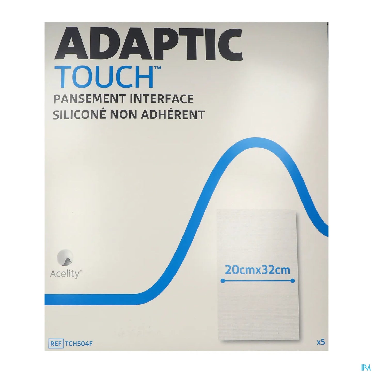 Adaptic Touch Pansement Non Adhérent 20x32 cm 5 unités