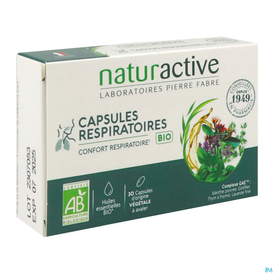 Capsule respiratorie organiche 30 capsule