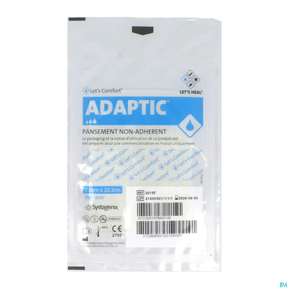 Adaptic Pans Non-Adherent Sterile 7,6x20,3 cm Scatola da 10