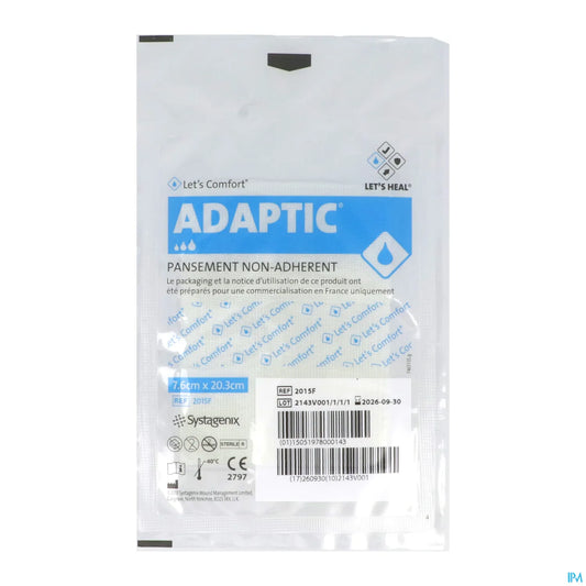 Adaptic Pans Non-Adherent Sterile 7.6x20.3 cm Box of 10