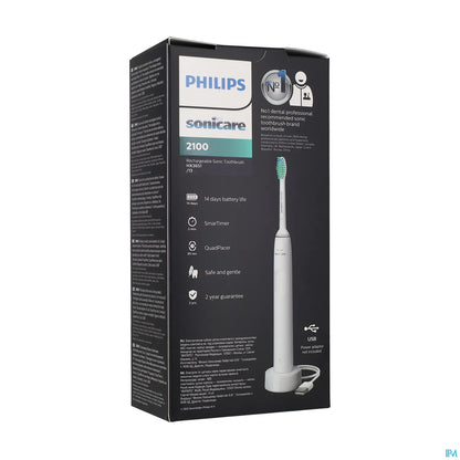 Spazzolino elettrico Philips Sonicare Series 2100 HX3651/13 bianco