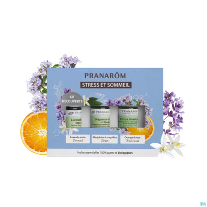 Set di oli essenziali calmanti 3 x 5 ml