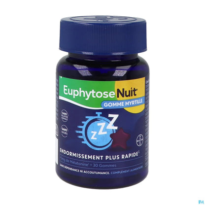 Euphytose Night Blueberry Gummies - 30 Gummies