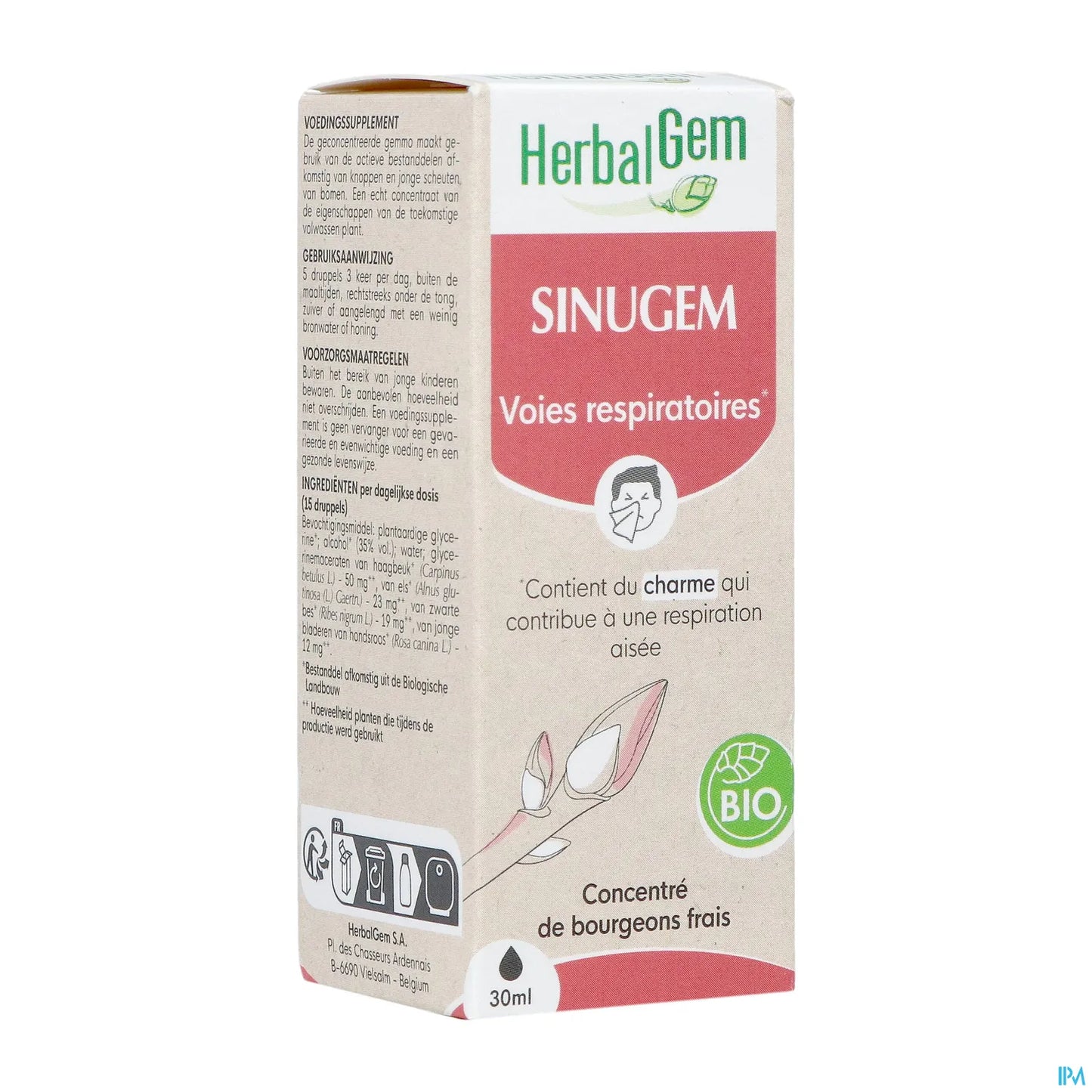 Sinugem Voies Respiratoires 30 mL Bio
