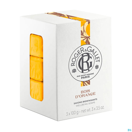 Saponi al legno d'arancio 3 x 100 g