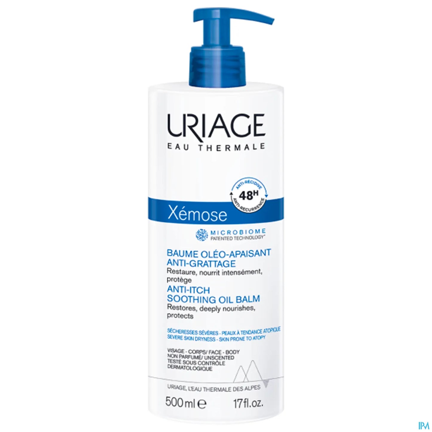 Xémose Baume Oléo-Apaisant Anti-Grattage 500 ml