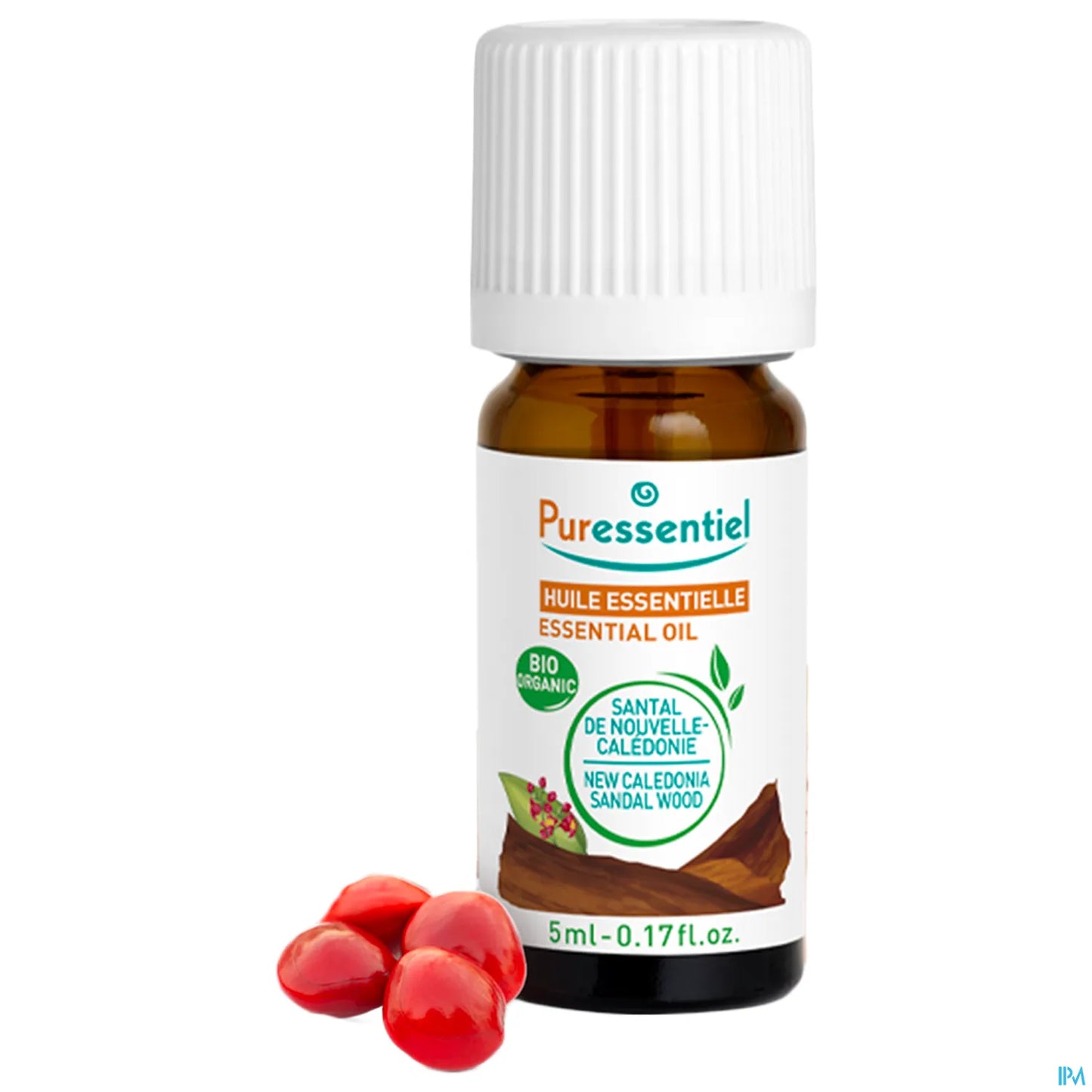 Olio essenziale di sandalo bianco biologico della Nuova Caledonia 5 ml