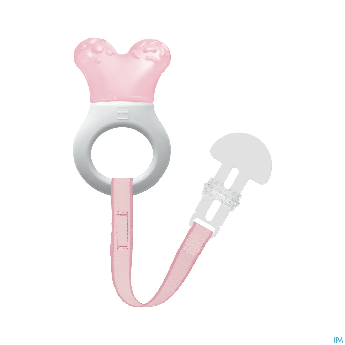 Anello di dentizione rinfrescante con clip 2 mesi e oltre 1 anello di dentizione + 1 clip