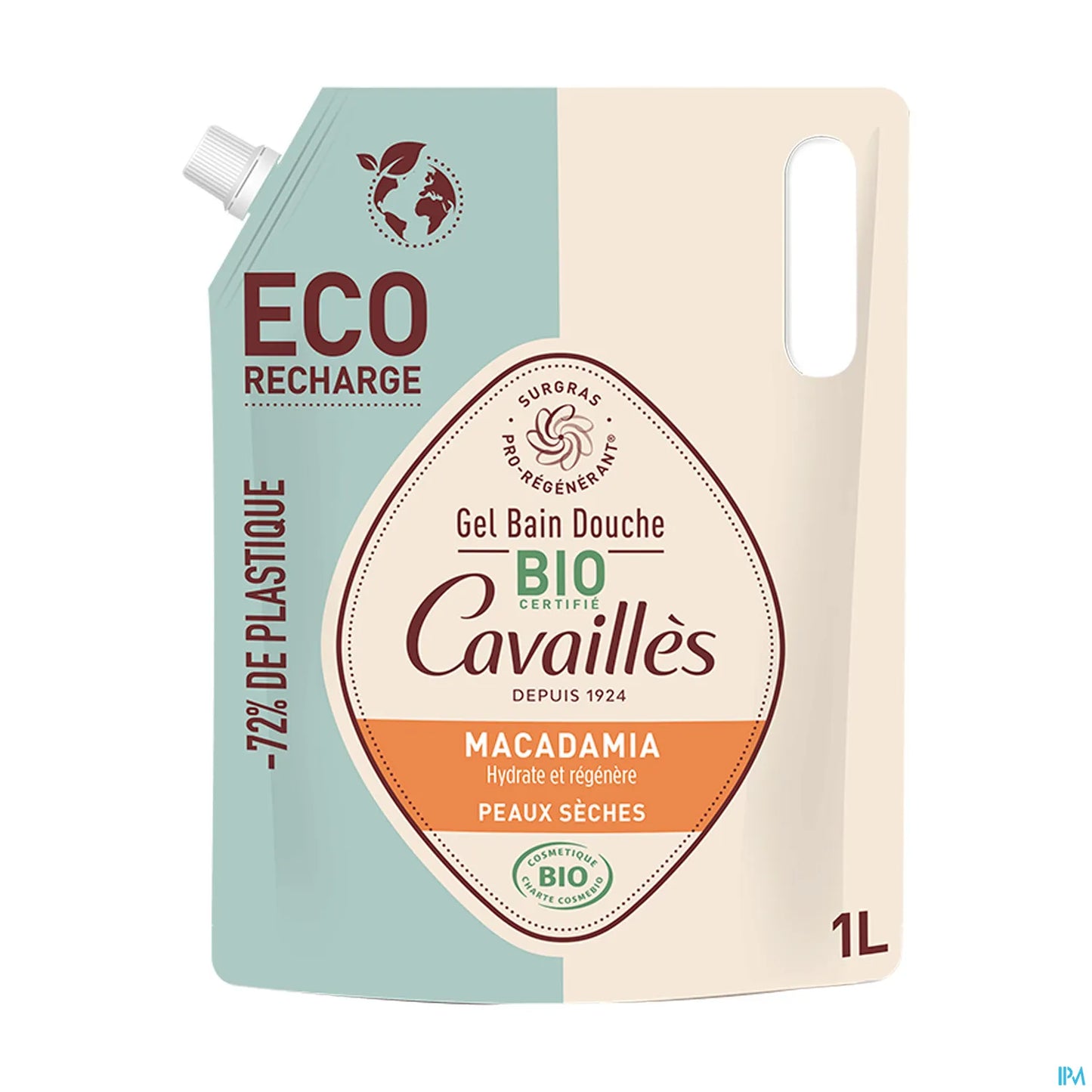 Rogé Cavaillès Macadamia Eco Bagno Doccia Gel Ricarica 1L
