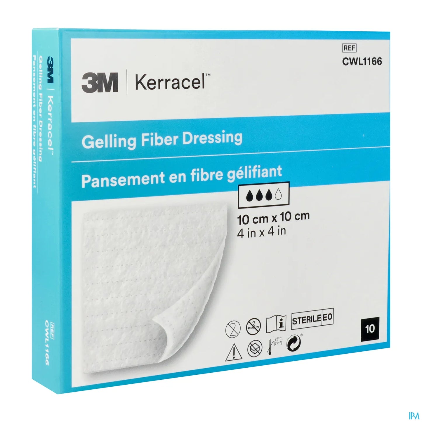 Kerracel Pans Gelling Fibers 10x10 cm 10 units