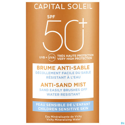 Capital Soleil Brume Anti-Sable SPF50+ pour Enfants 200ml