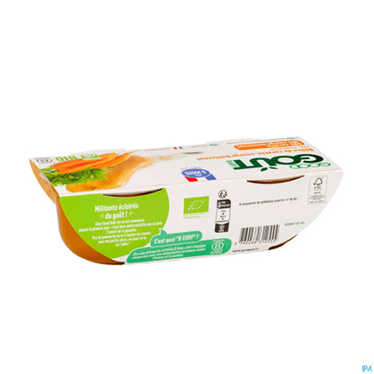 BIO Purée de Butternut et Carotte 2x190g