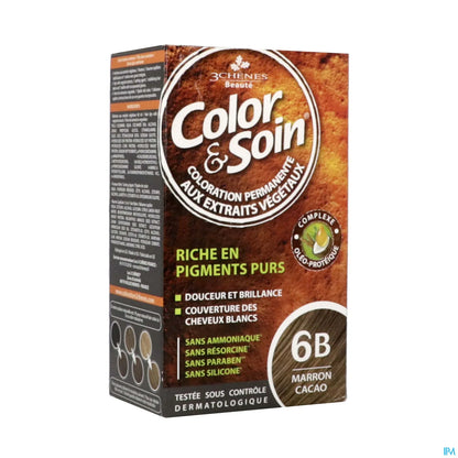 Coloration Permanente Marron Cacao 6B