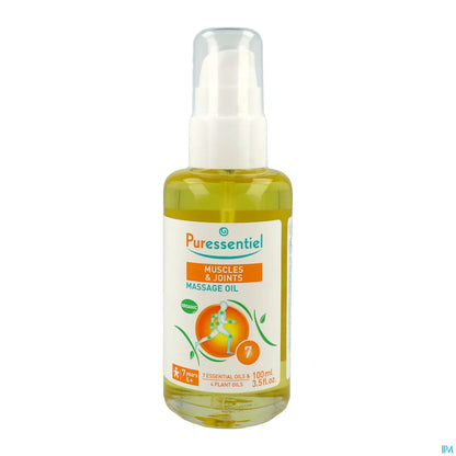 Olio da massaggio biologico all'arnica Gaultheria per articolazioni e muscoli 100 ml