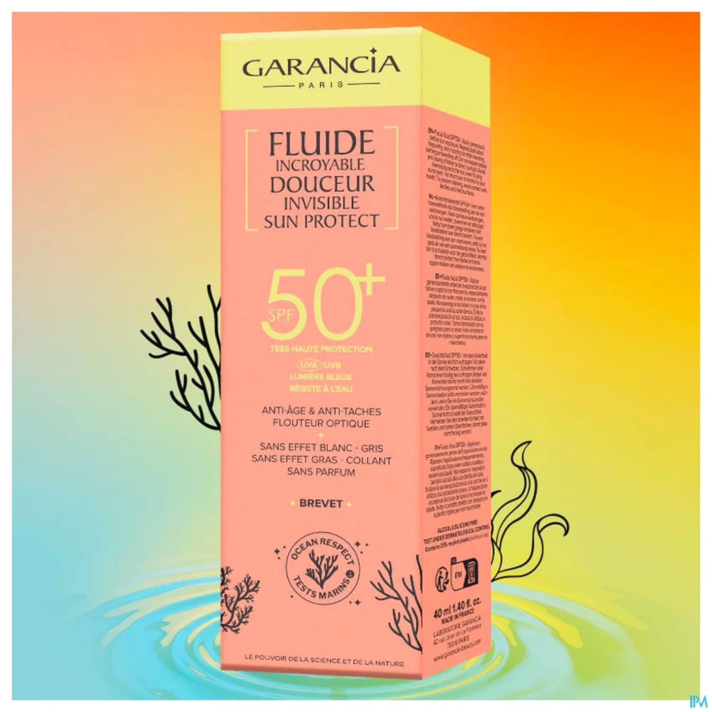 Sun Protect Incredible Softness Invisible Fluid SPF50+ 40ml