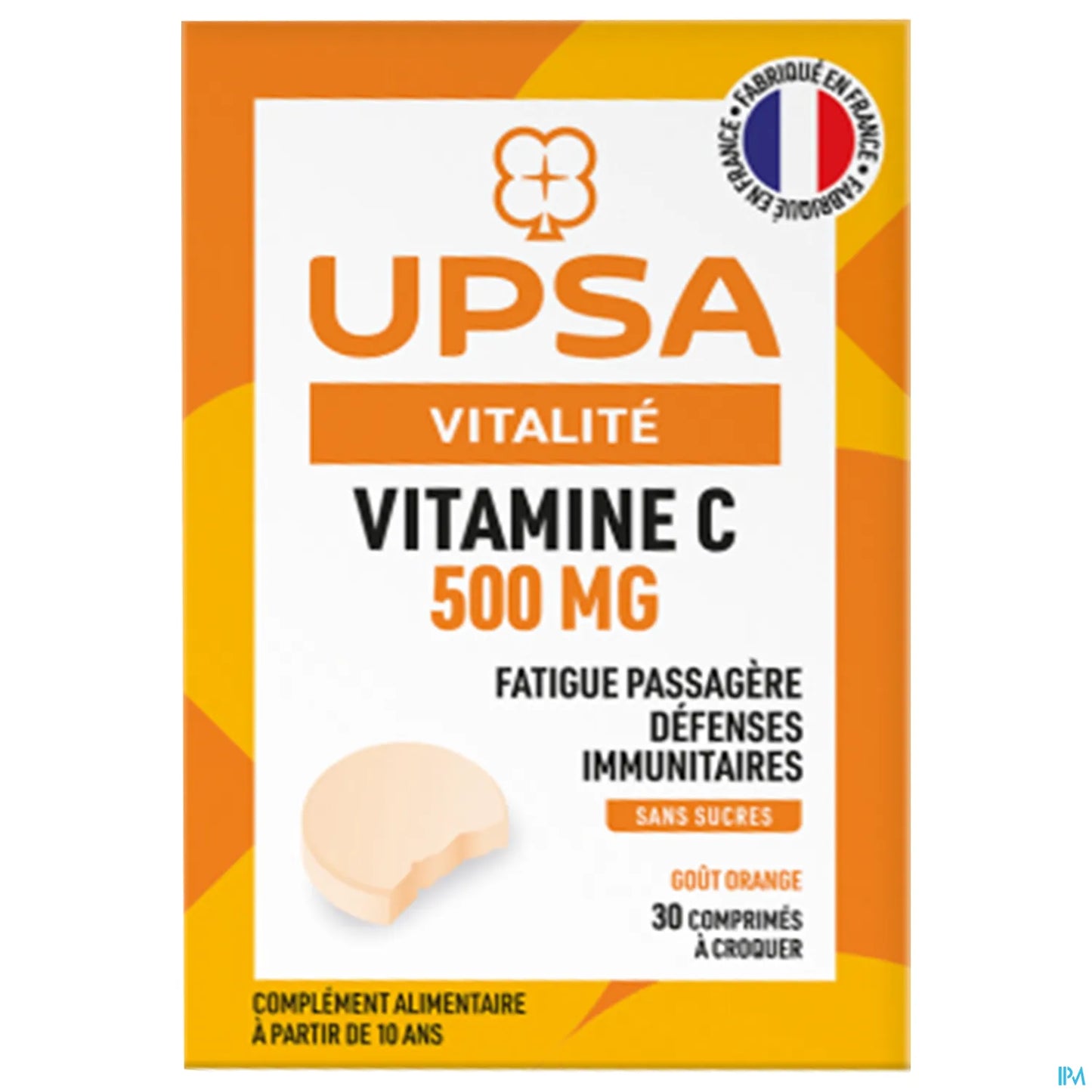 Vitality Vitamin C 500mg Chewable Tablets 30 Units