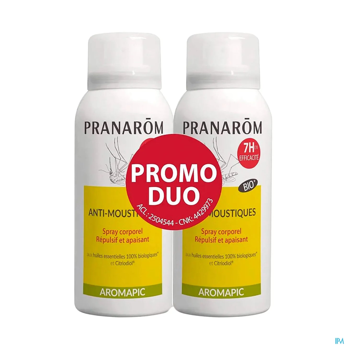 Organic Mosquito Repellent Spray 2 x 75 mL