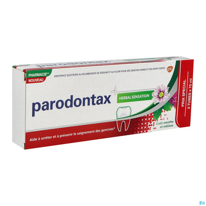 Herbal Sensation Toothpaste Pack of 2 X 75 ml
