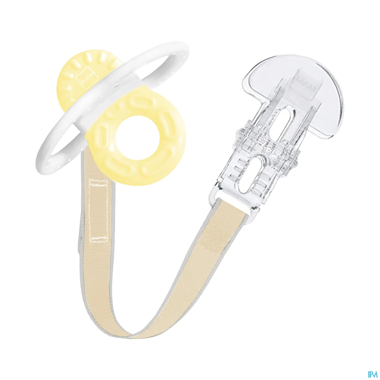 Mini anello da dentizione con clip +2 mesi