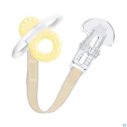Mini anello da dentizione con clip +2 mesi