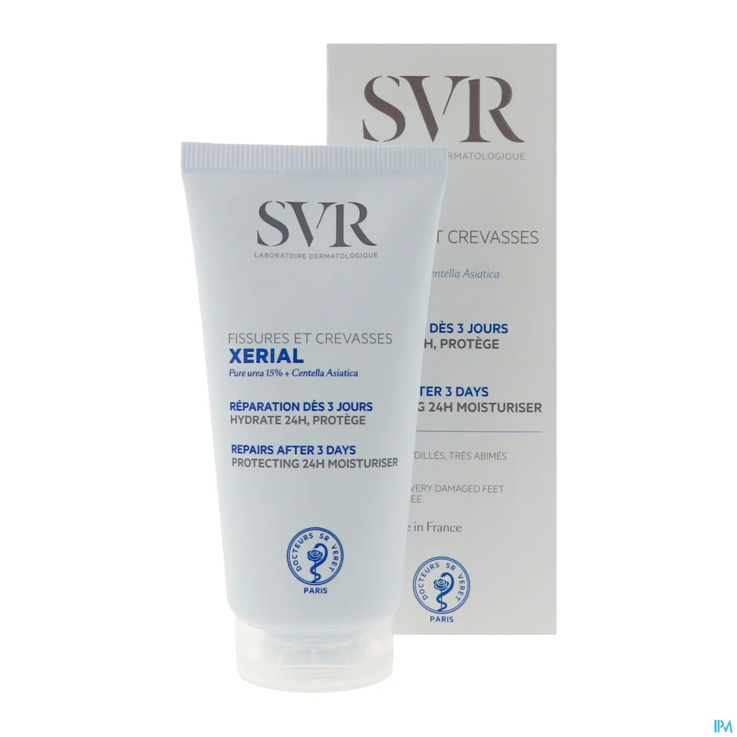 Xerial Crema protettiva per mani e piedi, ragadi e screpolature 50 ml