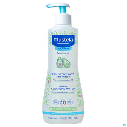 Acqua detergente senza risciacquo all'avocado biologico 500 ml