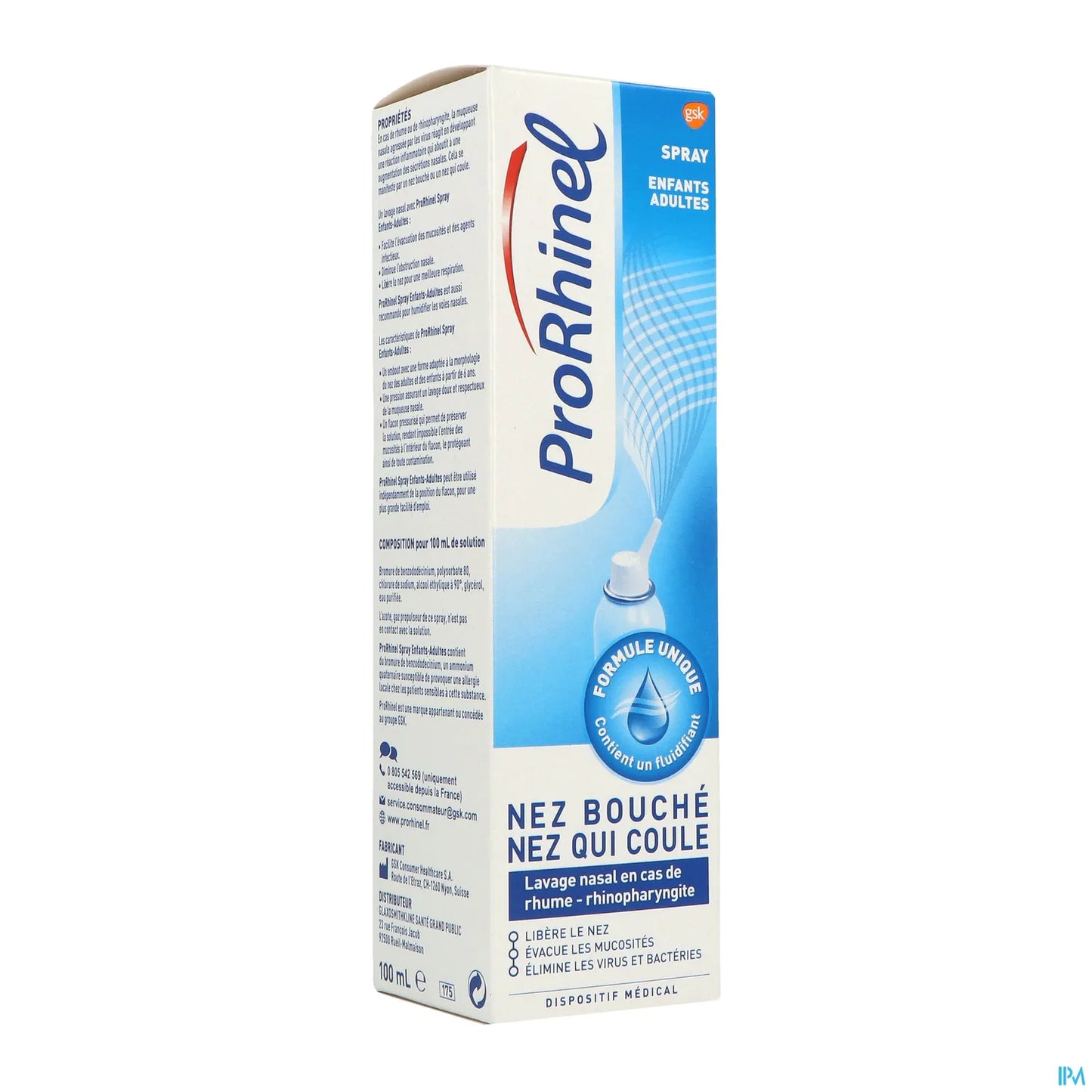 Nasal Spray for Children and Adults 100ml