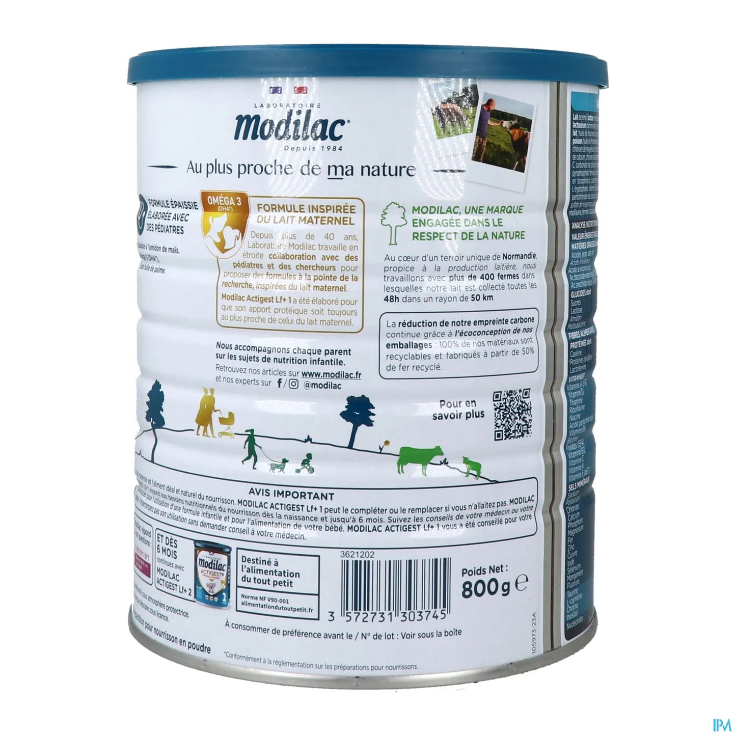 Actigest LF+ 1st Age Powdered Milk 800g