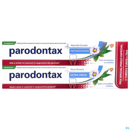 Dentifricio Freschezza Intensa 2x75ml