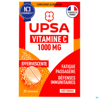 Vitamin C 1000mg Effervescent Tablets 20 Units