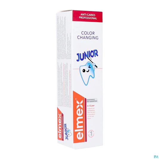 Elmex Dentifrice Anticaries Professional Junior Color 75 mL