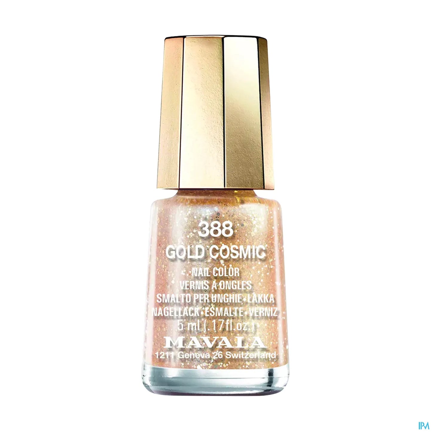 Gold Cosmic Nail Polish 388 5 ml