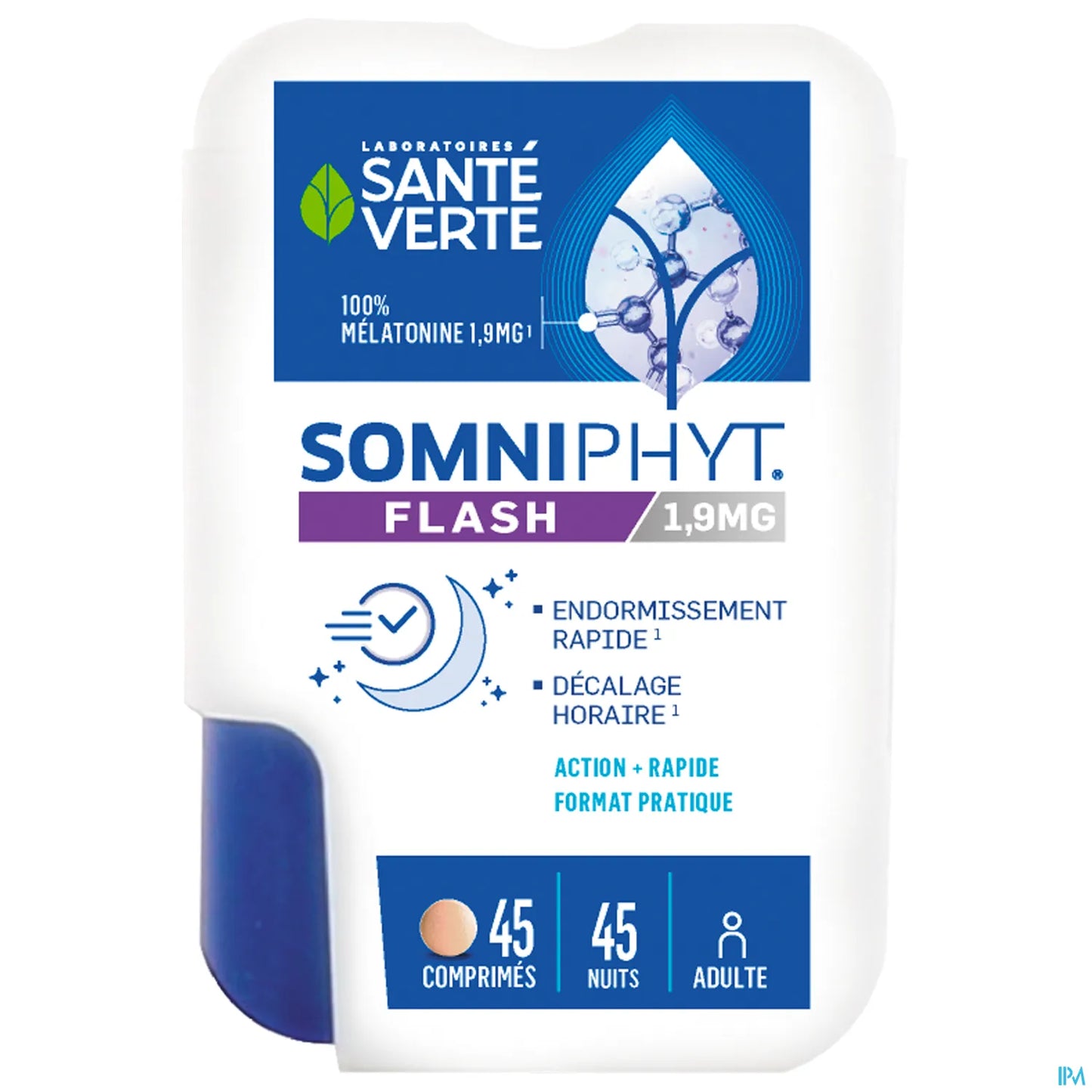 SomniPhyt GO 1,9 mg Mélatonine 45 Comprimés