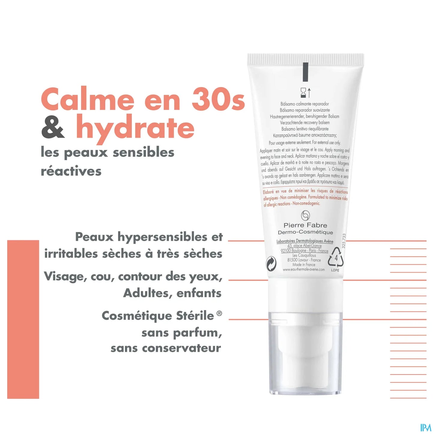 Balsamo lenitivo e rigenerante Tolerance Control 40 ml