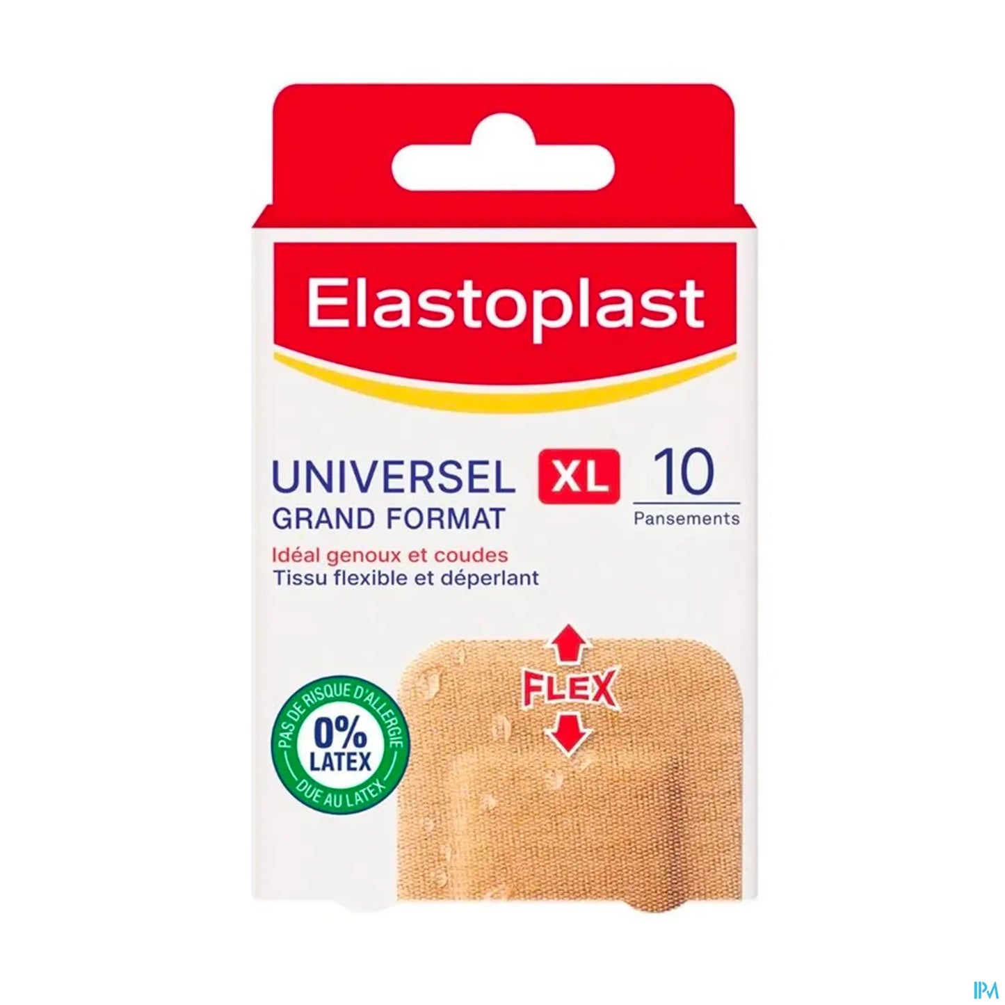Universel Tissu XL Grand Format 10 Pansements