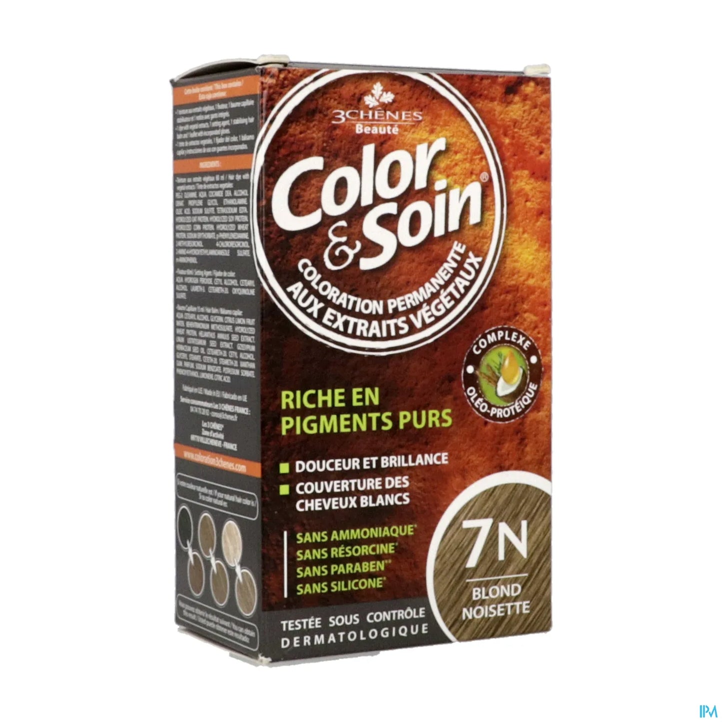3 Chênes Color & Soin 7N Blond Noisette