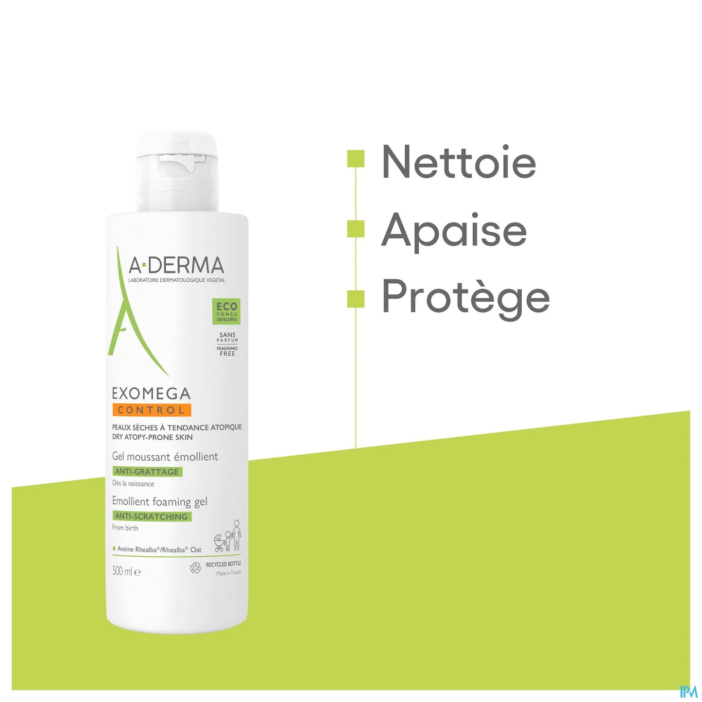 Exomega Control Gel schiumogeno emolliente antiprurito 500 ml