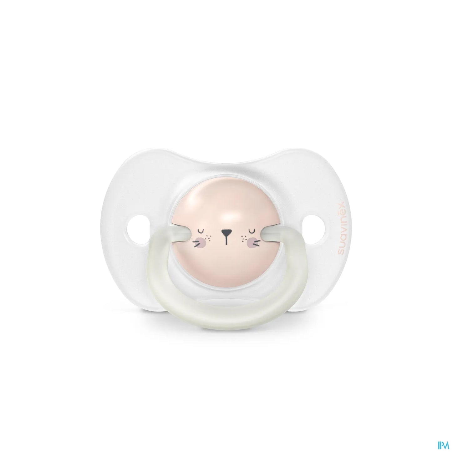 Pack of 2 SX Pro Night&amp;Day Powder Pink Pacifiers 0-6 Months