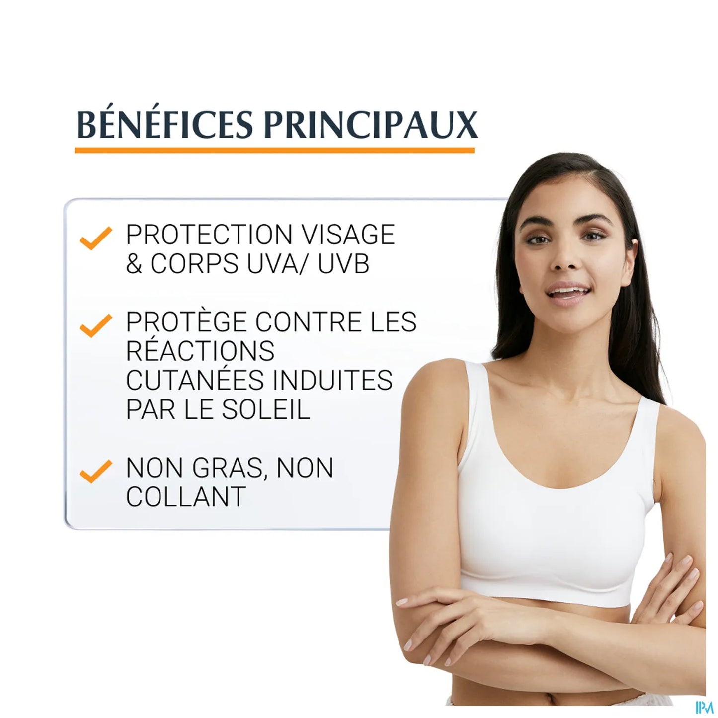 Eucerin Sun Protection Gel Crème Peaux Allergiques SPF 50 150 mL