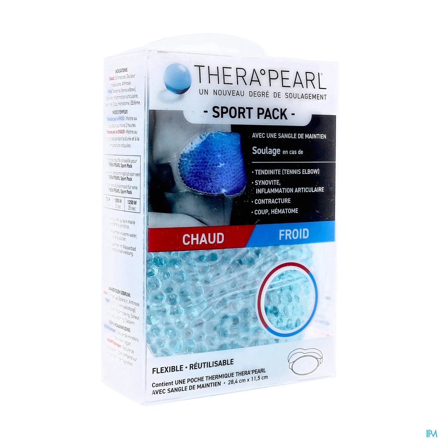 TheraPearl Compress Sport Pack con cinturino, 1 scatola