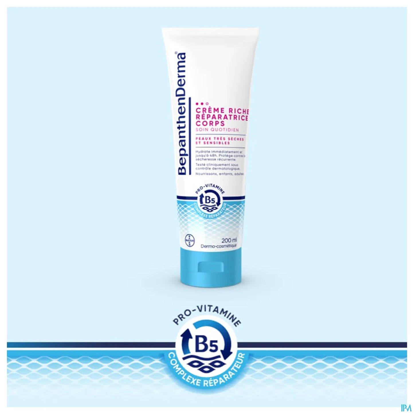 BepanthenDerma Crème Riche Réparatrice Corps 200ml