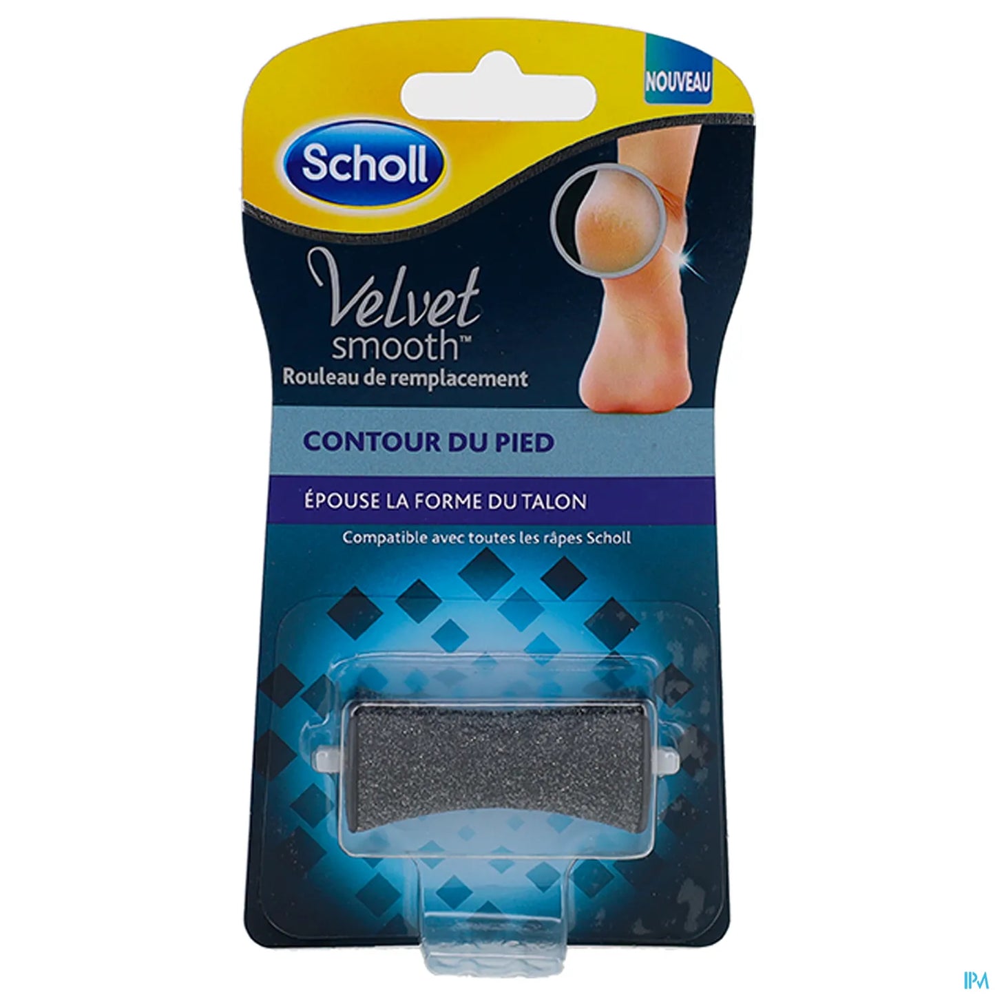 Ricarica di ricambio per rullo per il contorno piedi Velvet Smooth