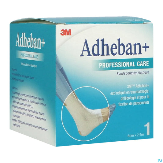 Benda elastica adesiva Adheban Plus 6 cm x 2,5 m