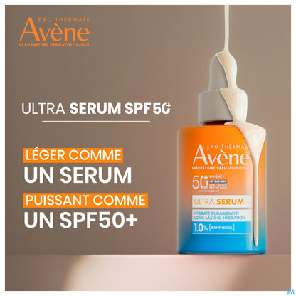 Avène Ultra Sérum Hydratant Solaire SPF 50+ 30 mL