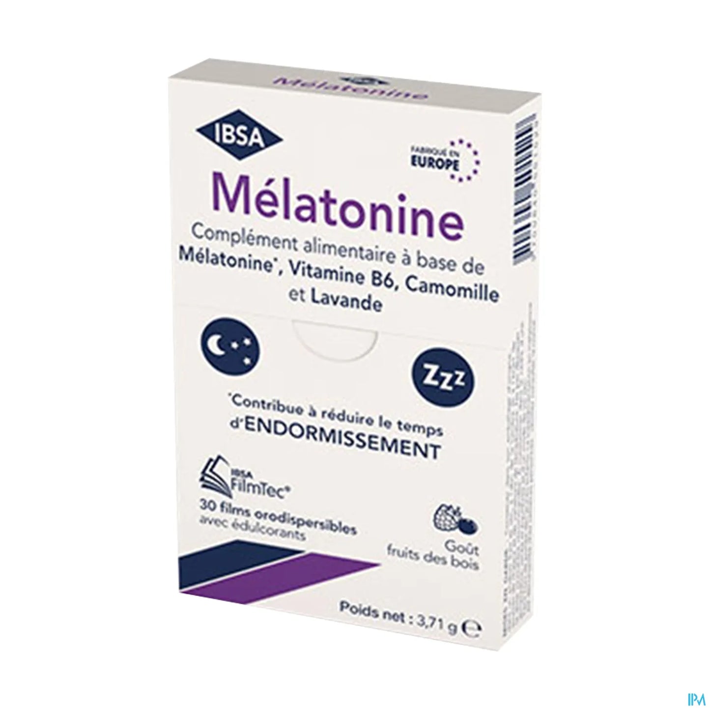 Mélatonine 1,9 Mg 30 Films Orodispersibles