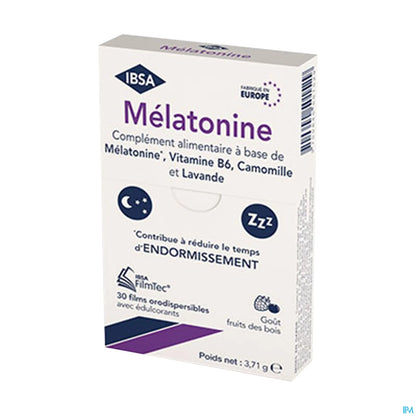 Mélatonine 1,9 Mg 30 Films Orodispersibles