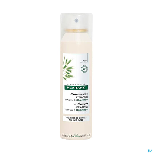 Shampoing Sec Extra Doux à l'Avoine et Céramide 150 ml